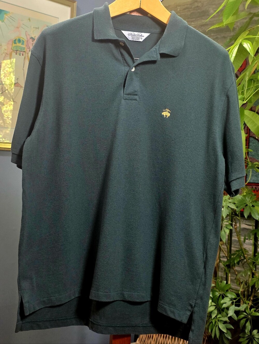 MADE IN USA VINTAGE BROOKS BROTHERS POLO SHIRT